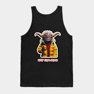Explore with monsters Tank Top